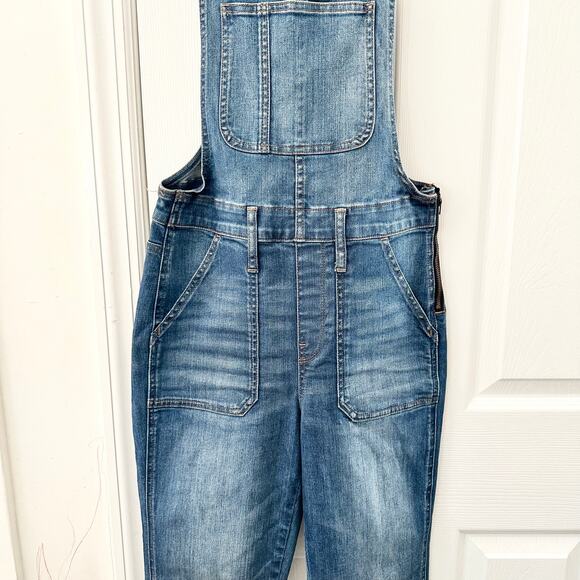 Madewell Skinny Denim Overalls Groveland Wash AA599 Small Women - Picture 3 of 9